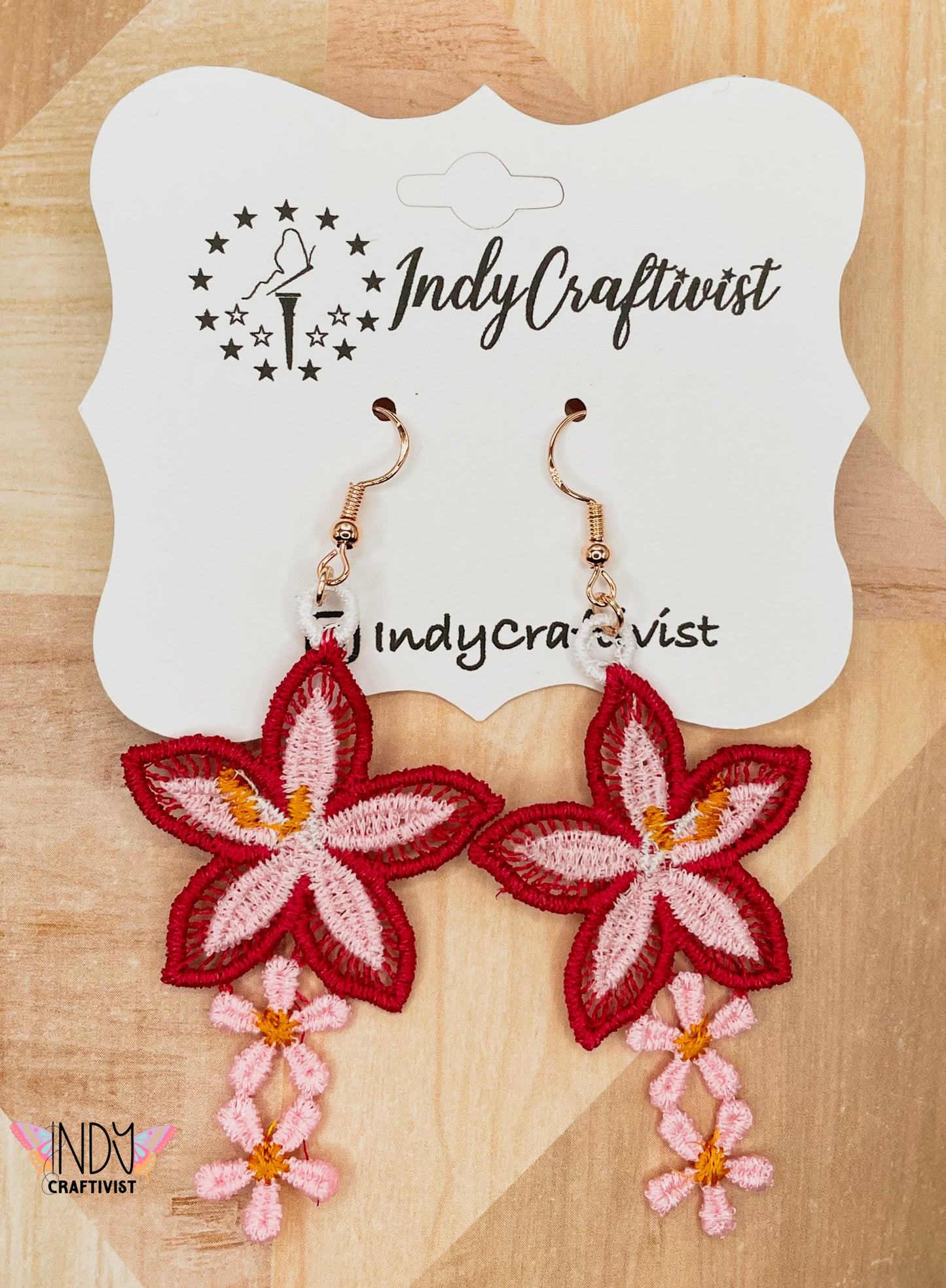 Made-to-Order Lily Flower Earrings