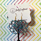 Made-To-Order Wheeled Flower Tatting Earrings