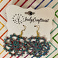 Made-To-Order Wheeled Flower Tatting Earrings