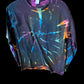 Adult Medium Long Sleeve Reverse Dyed Tie Dye T-shirt
