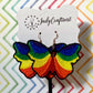 Made-to-Order Rainbow Butterfly Earrings