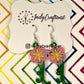 Daisy Flower 6 Petal Earrings