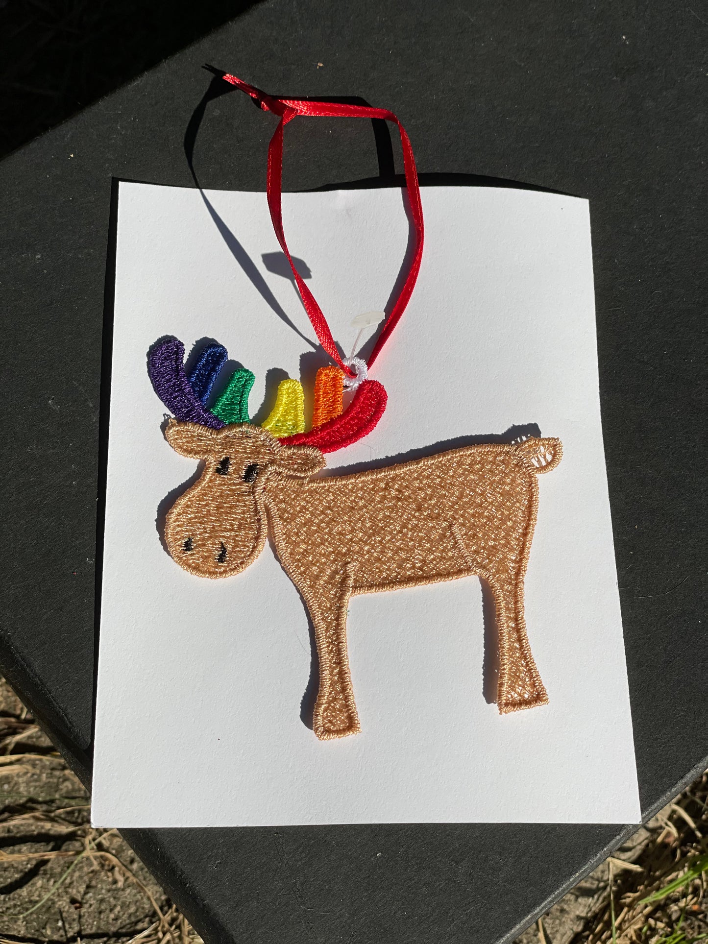 Made-to-Order Free-Standing Lace Rainbow Animals