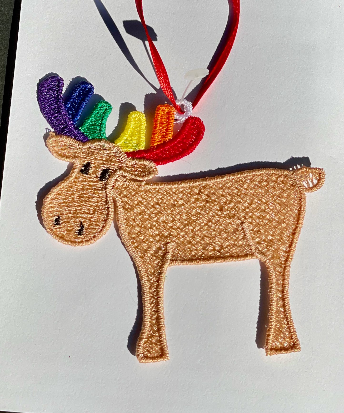 Made-to-Order Free-Standing Lace Rainbow Animals