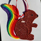Freestanding Lace Rainbow Animals