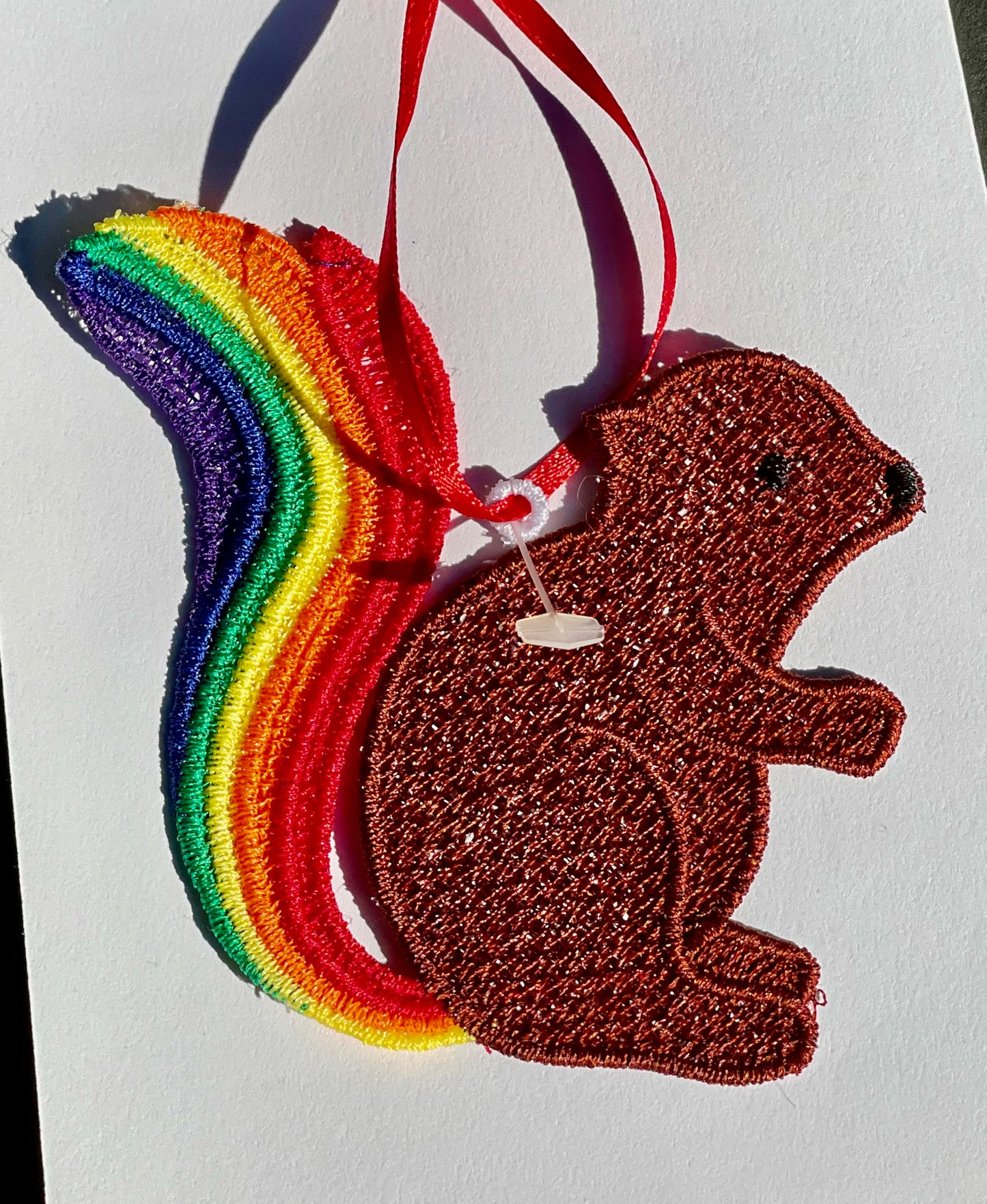 Freestanding Lace Rainbow Animals