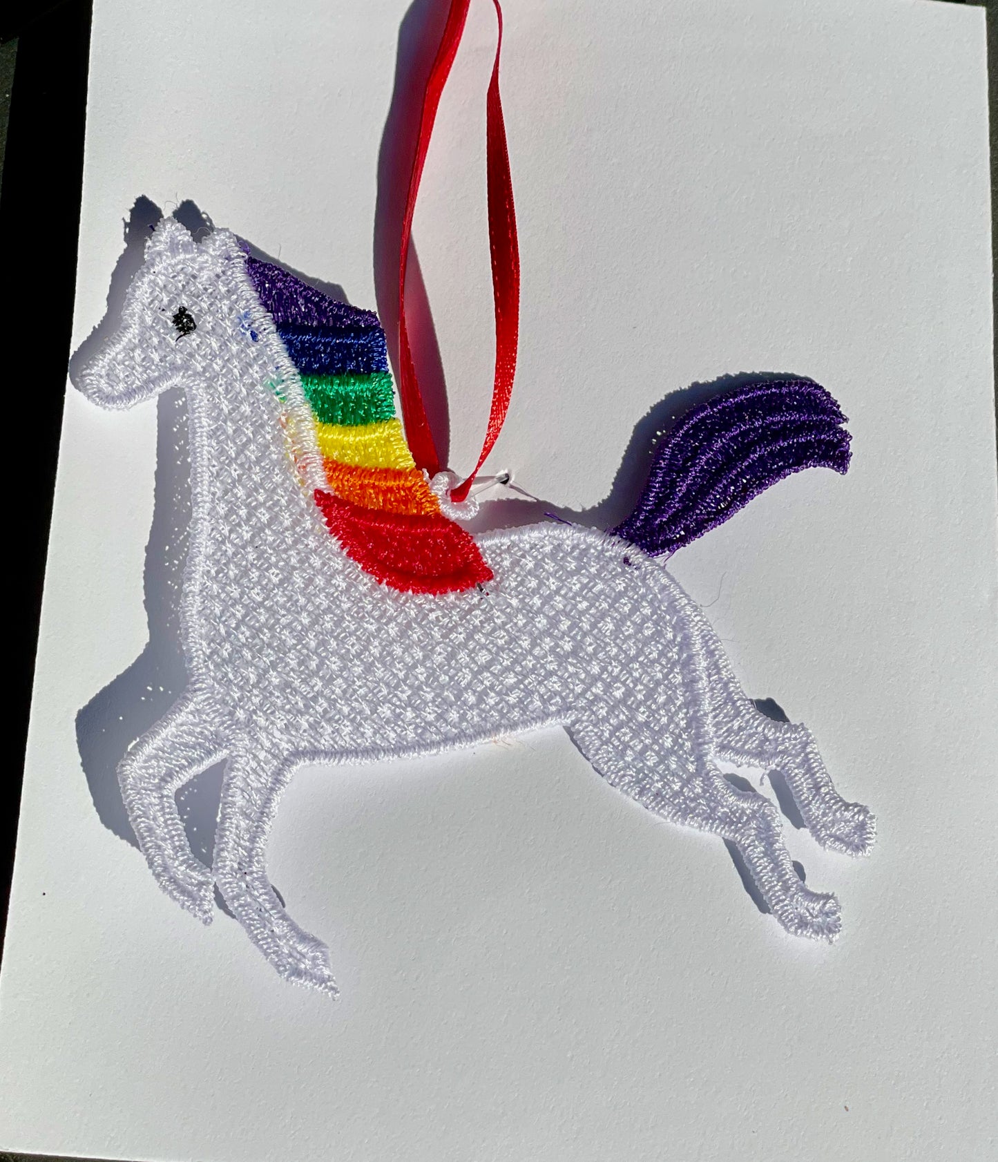 Made-to-Order Free-Standing Lace Rainbow Animals