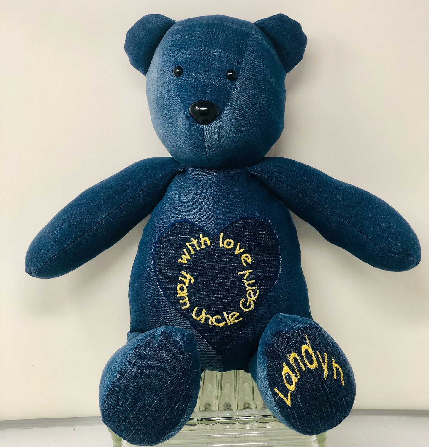 Custom Hand Made Upcycled Memory Bear