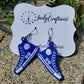 School Spirit "I'm Speaking" Converse Like Earrings