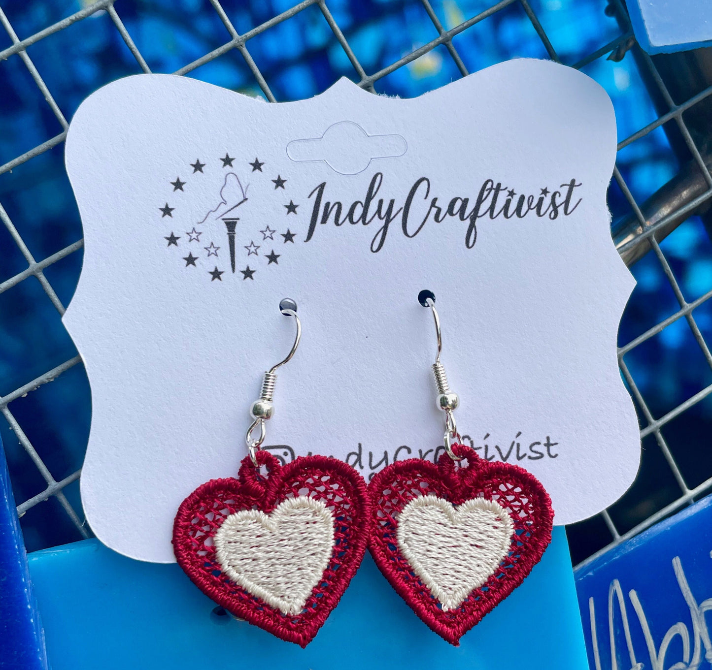 Made-To-Order Double Heart Earring