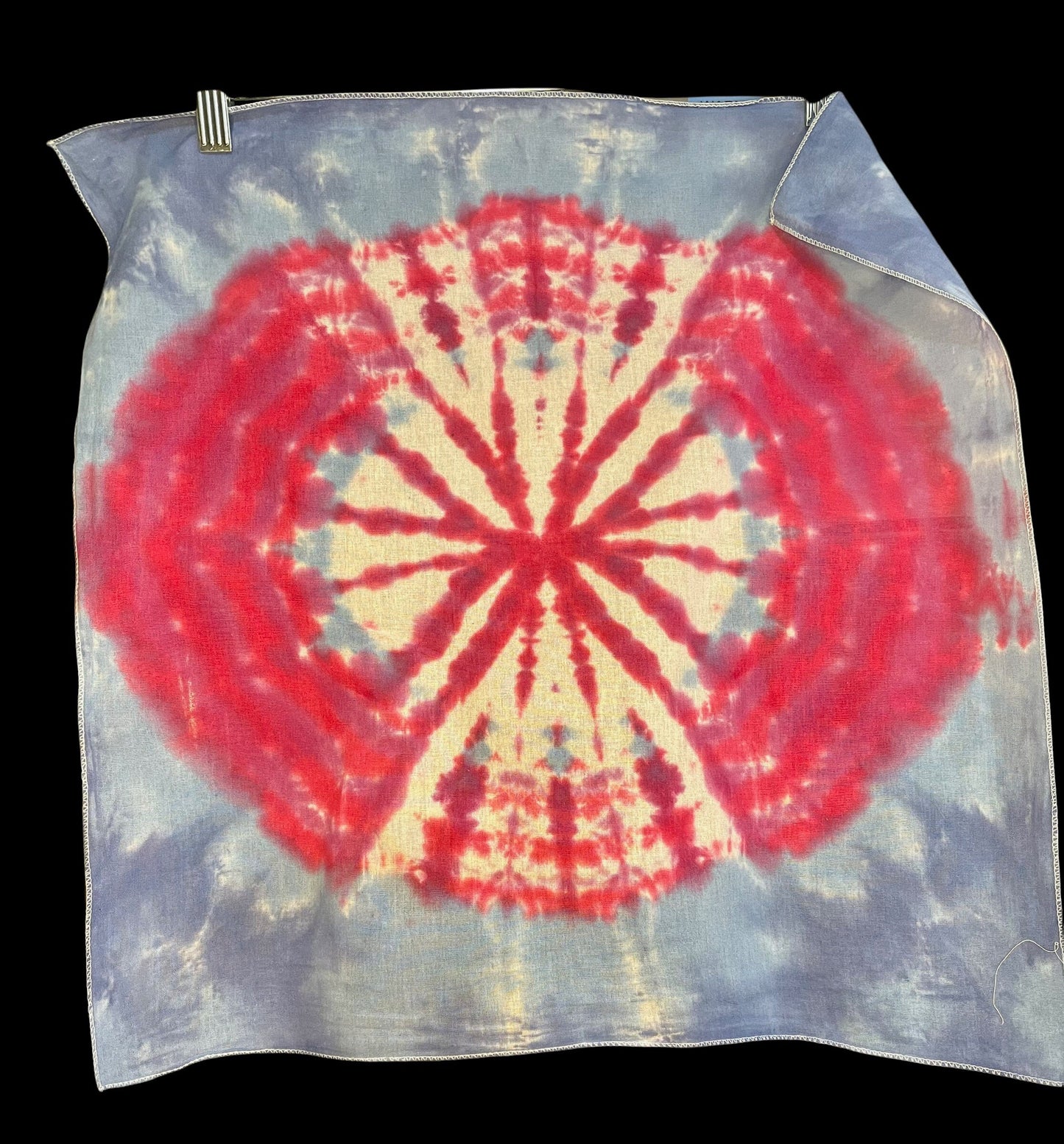 Hand Dyed Tie Dyed Bandanas