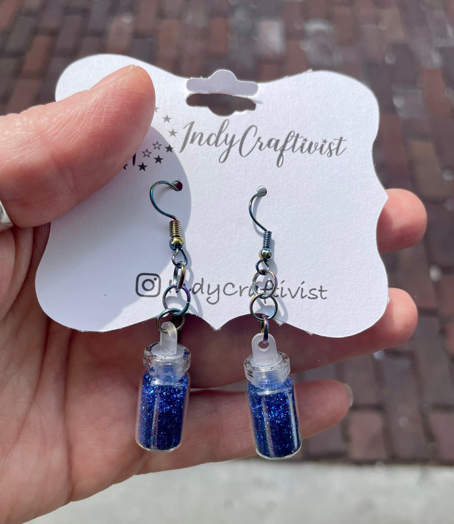 Upcycled Fairy Dust Earrings